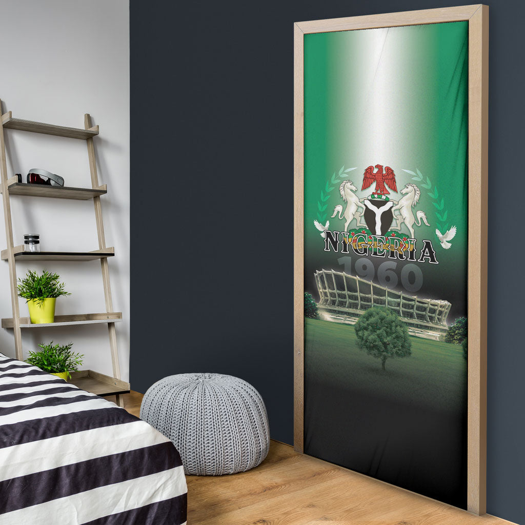 Nigeria Independence Day Door Cover Proud To Be Nigerian