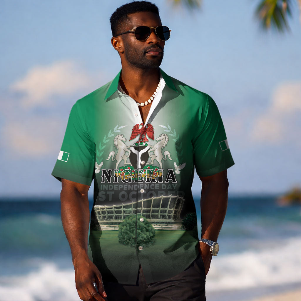 Nigeria Independence Day Hawaiian Shirt Proud To Be Nigerian