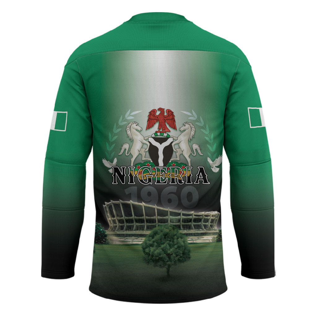 Nigeria Independence Day Hockey Jersey Proud To Be Nigerian