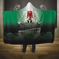 Nigeria Independence Day Hooded Blanket Proud To Be Nigerian