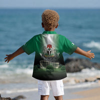 Nigeria Independence Day Kid Hawaiian Shirt Proud To Be Nigerian