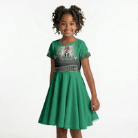 Nigeria Independence Day Kid Short Sleeve Dress Proud To Be Nigerian