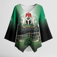 Nigeria Independence Day Kimono Sleeve Blouse Proud To Be Nigerian