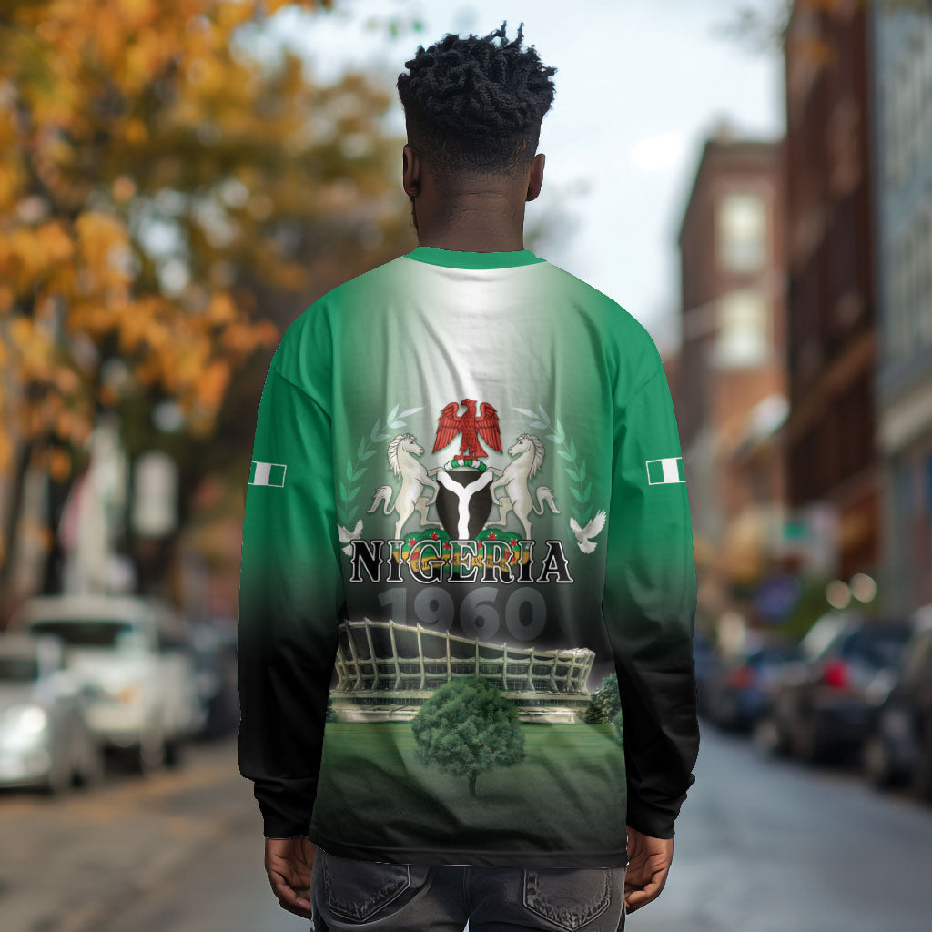 Nigeria Independence Day Long Sleeve Shirt Proud To Be Nigerian
