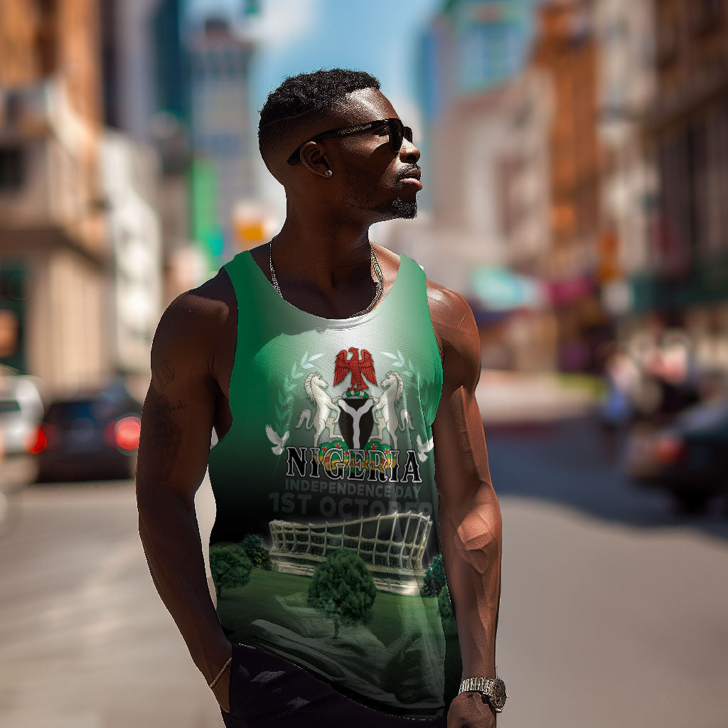 Nigeria Independence Day Men Tank Top Proud To Be Nigerian