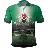 Nigeria Independence Day Polo Shirt Proud To Be Nigerian
