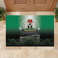 Nigeria Independence Day Rubber Doormat Proud To Be Nigerian