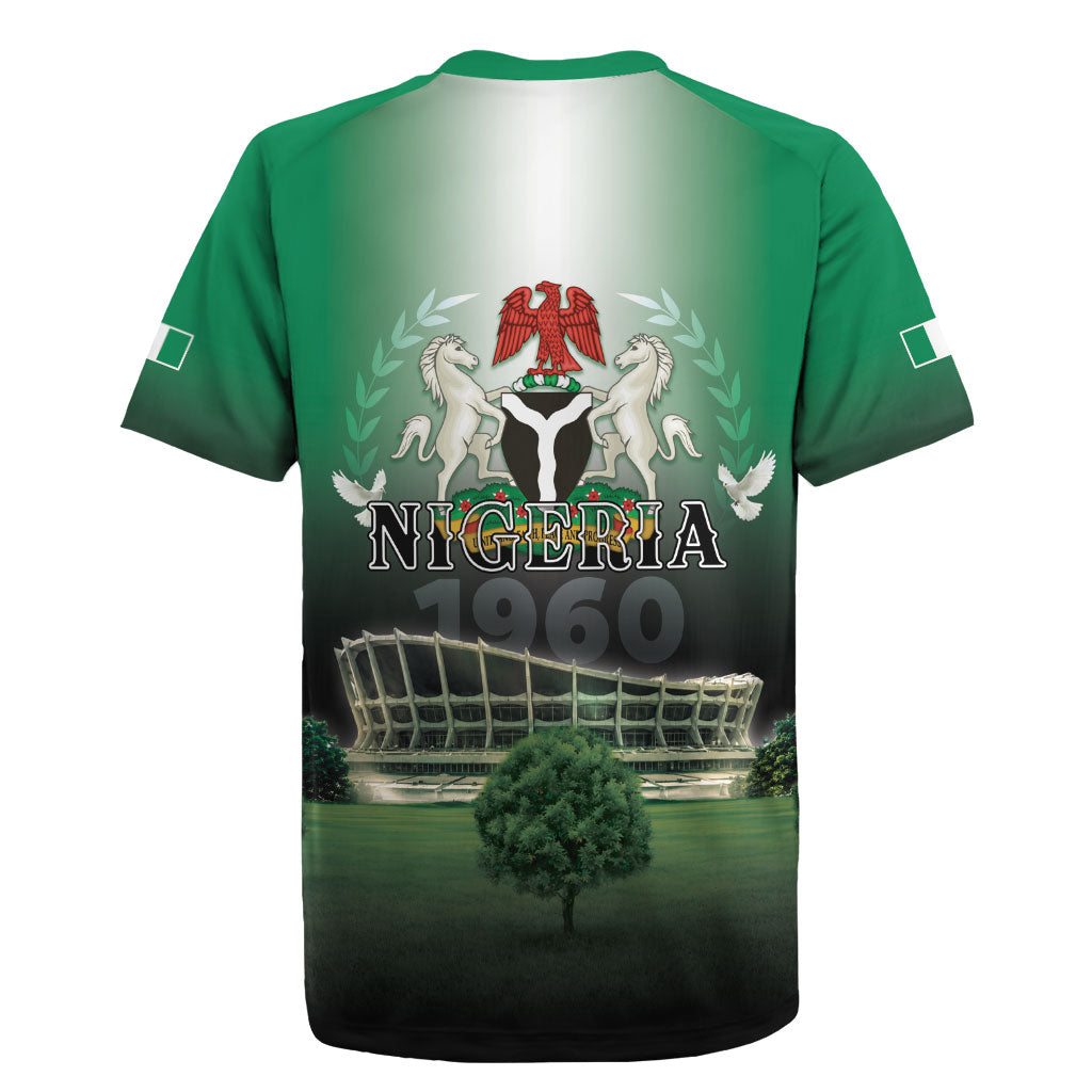 Nigeria Independence Day Rugby Jersey Proud To Be Nigerian