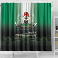 Nigeria Independence Day Shower Curtain Proud To Be Nigerian