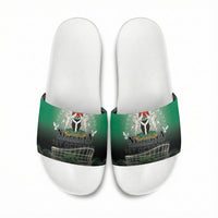 Nigeria Independence Day Slide Sandals Proud To Be Nigerian