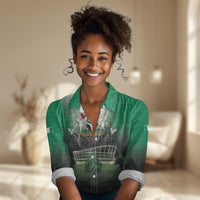 Nigeria Independence Day Women Casual Shirt Proud To Be Nigerian
