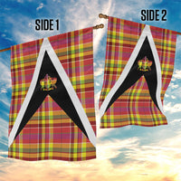 Saint Lucia Creole Day Garden Flag Madras Pattern Flag Style
