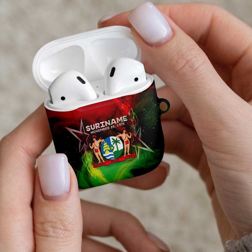 Suriname Independence Day AirPods Case Wan Switi Srefidensi Dey - Wonder Print Shop