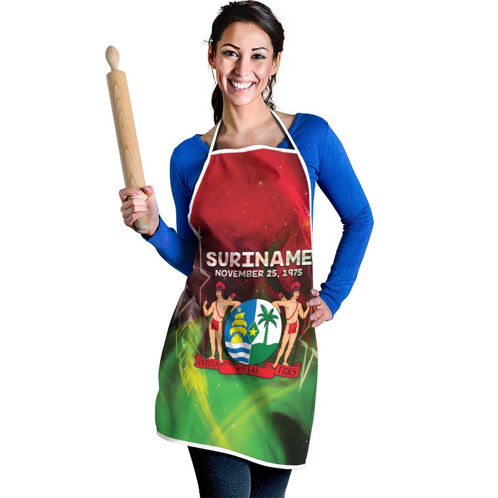 Suriname Independence Day Apron Wan Switi Srefidensi Dey - Wonder Print Shop