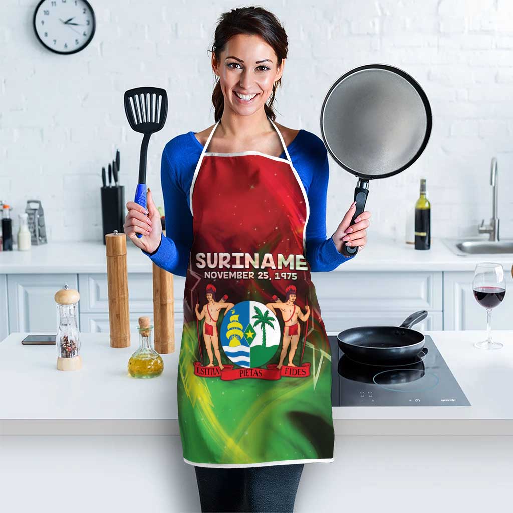 Suriname Independence Day Apron Wan Switi Srefidensi Dey - Wonder Print Shop