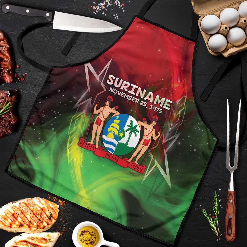 Suriname Independence Day Apron Wan Switi Srefidensi Dey - Wonder Print Shop