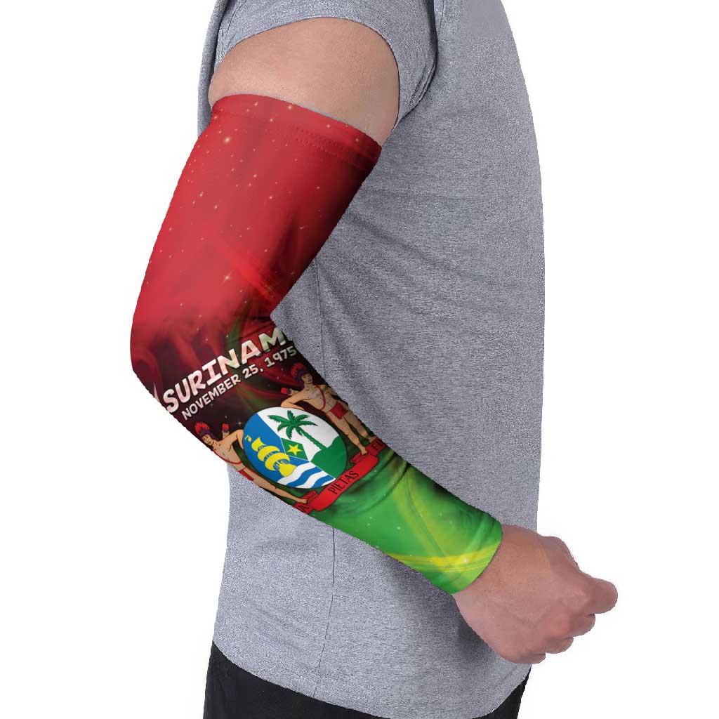Suriname Independence Day Arm Sleeves Wan Switi Srefidensi Dey - Wonder Print Shop