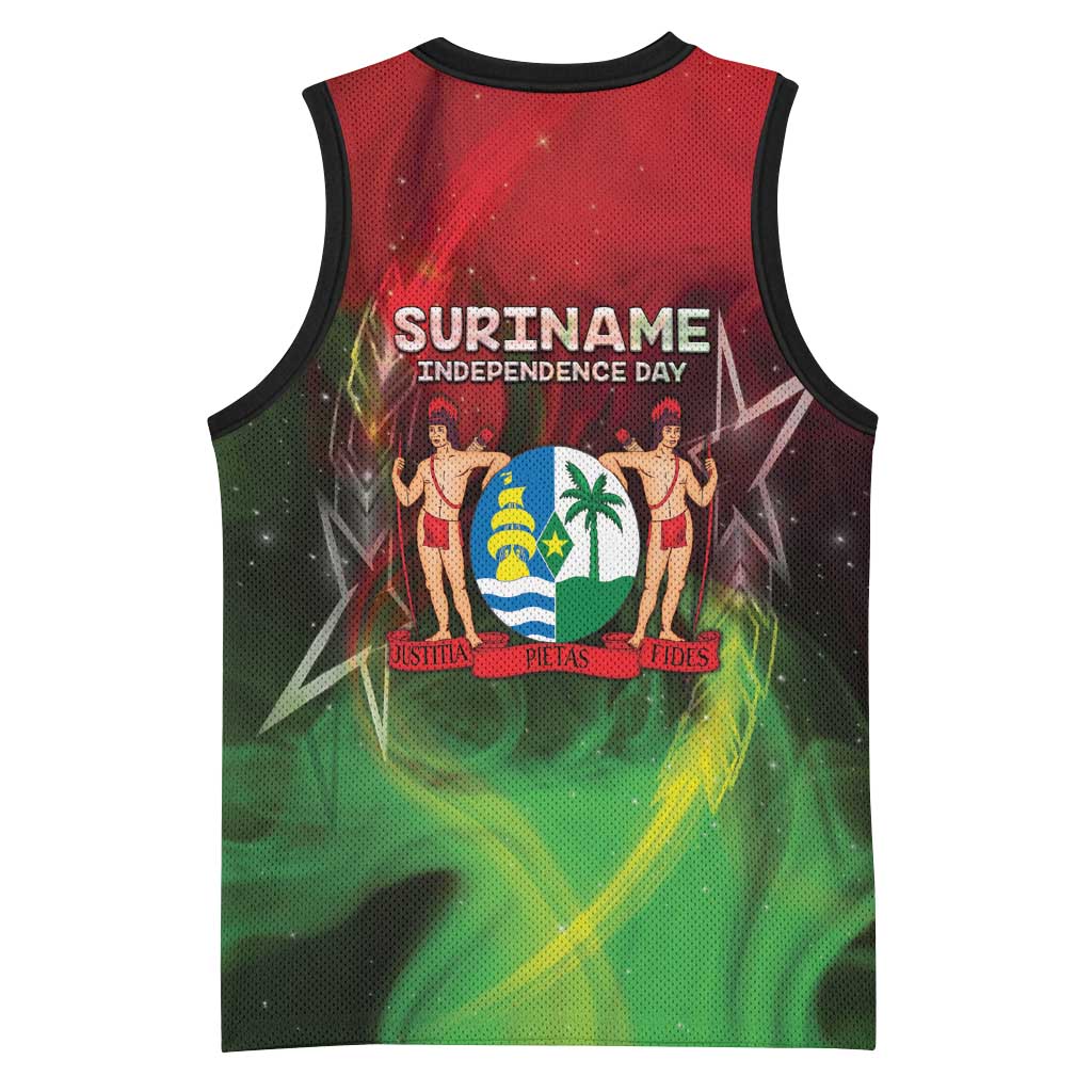 Suriname Independence Day Basketball Jersey Wan Switi Srefidensi Dey - Wonder Print Shop