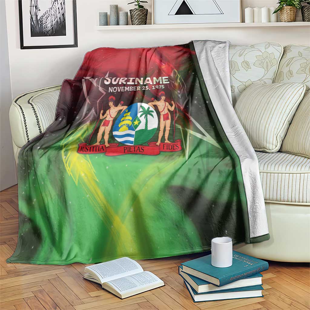 Suriname Independence Day Blanket Wan Switi Srefidensi Dey - Wonder Print Shop