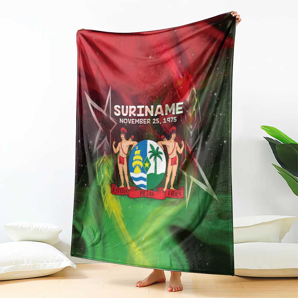 Suriname Independence Day Blanket Wan Switi Srefidensi Dey - Wonder Print Shop