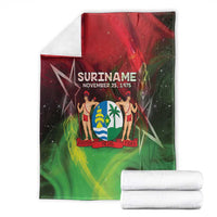 Suriname Independence Day Blanket Wan Switi Srefidensi Dey - Wonder Print Shop