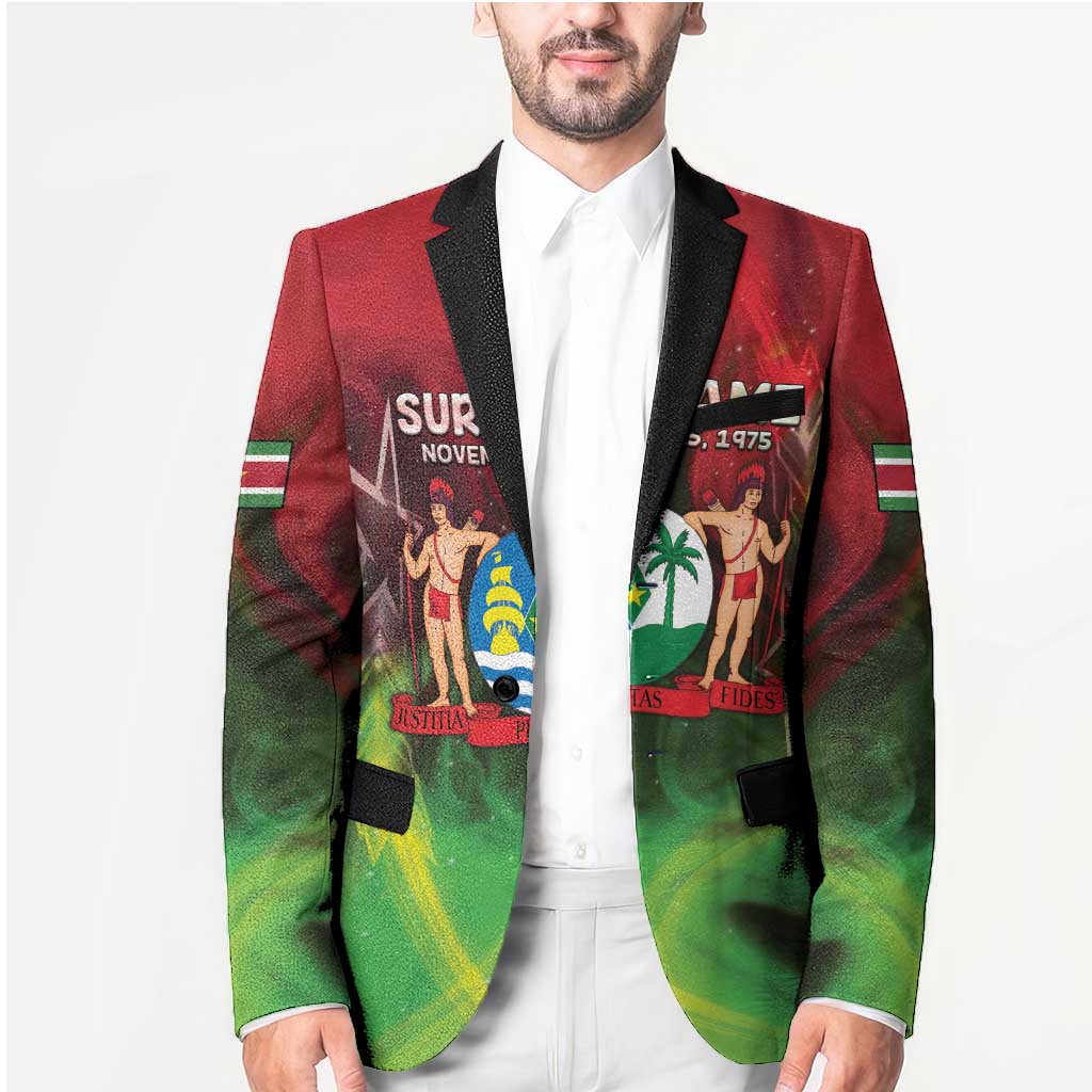 Suriname Independence Day Blazer Wan Switi Srefidensi Dey - Wonder Print Shop