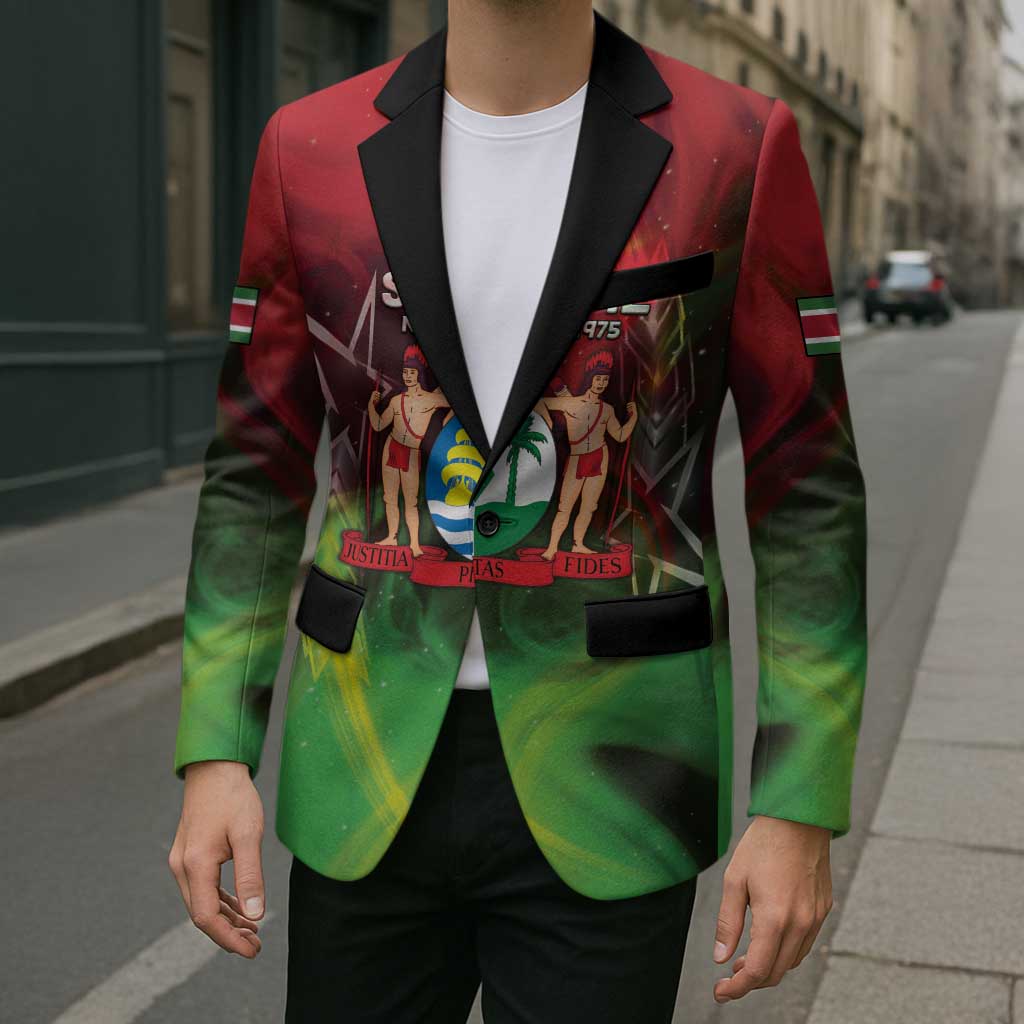 Suriname Independence Day Blazer Wan Switi Srefidensi Dey - Wonder Print Shop