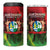 Suriname Independence Day 4 in 1 Can Cooler Tumbler Wan Switi Srefidensi Dey - Wonder Print Shop