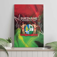 Suriname Independence Day Canvas Wall Art Wan Switi Srefidensi Dey - Wonder Print Shop