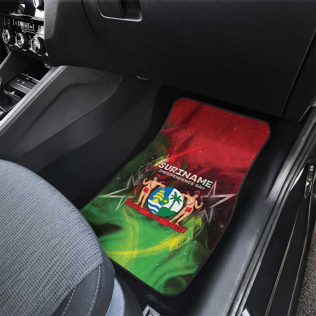 Suriname Independence Day Car Mats Wan Switi Srefidensi Dey - Wonder Print Shop