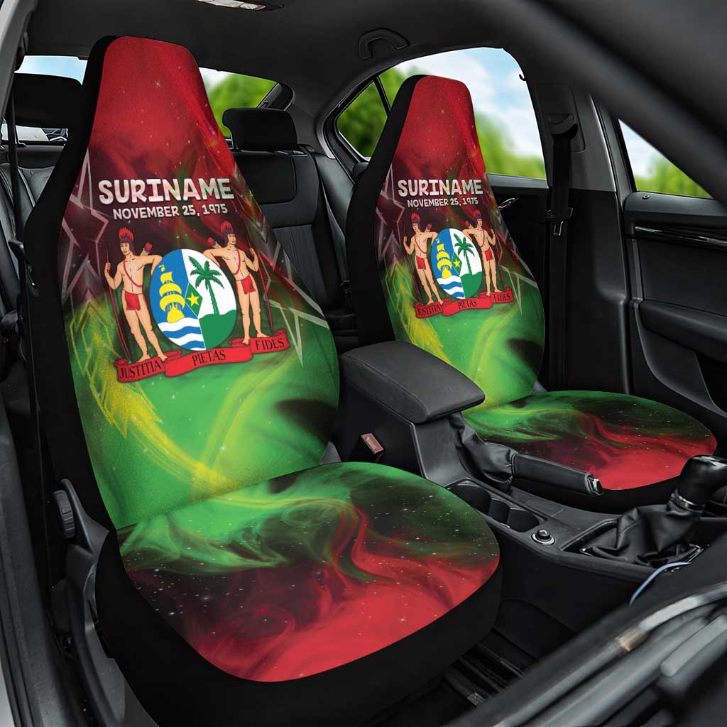 Suriname Independence Day Car Seat Cover Wan Switi Srefidensi Dey - Wonder Print Shop