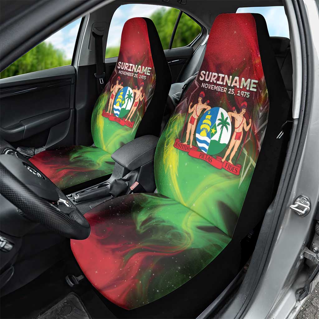 Suriname Independence Day Car Seat Cover Wan Switi Srefidensi Dey - Wonder Print Shop