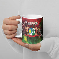 Suriname Independence Day Ceramic Mug Wan Switi Srefidensi Dey - Wonder Print Shop