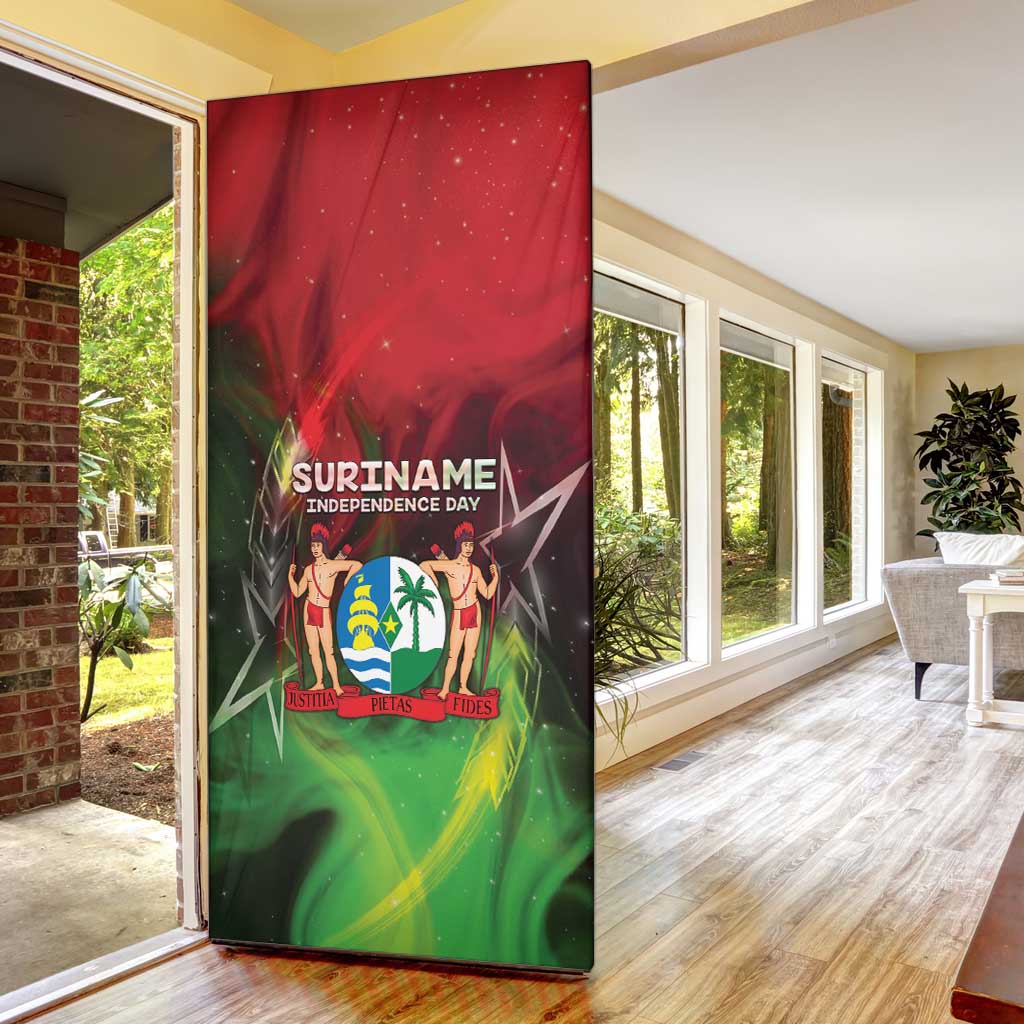 Suriname Independence Day Door Cover Wan Switi Srefidensi Dey - Wonder Print Shop