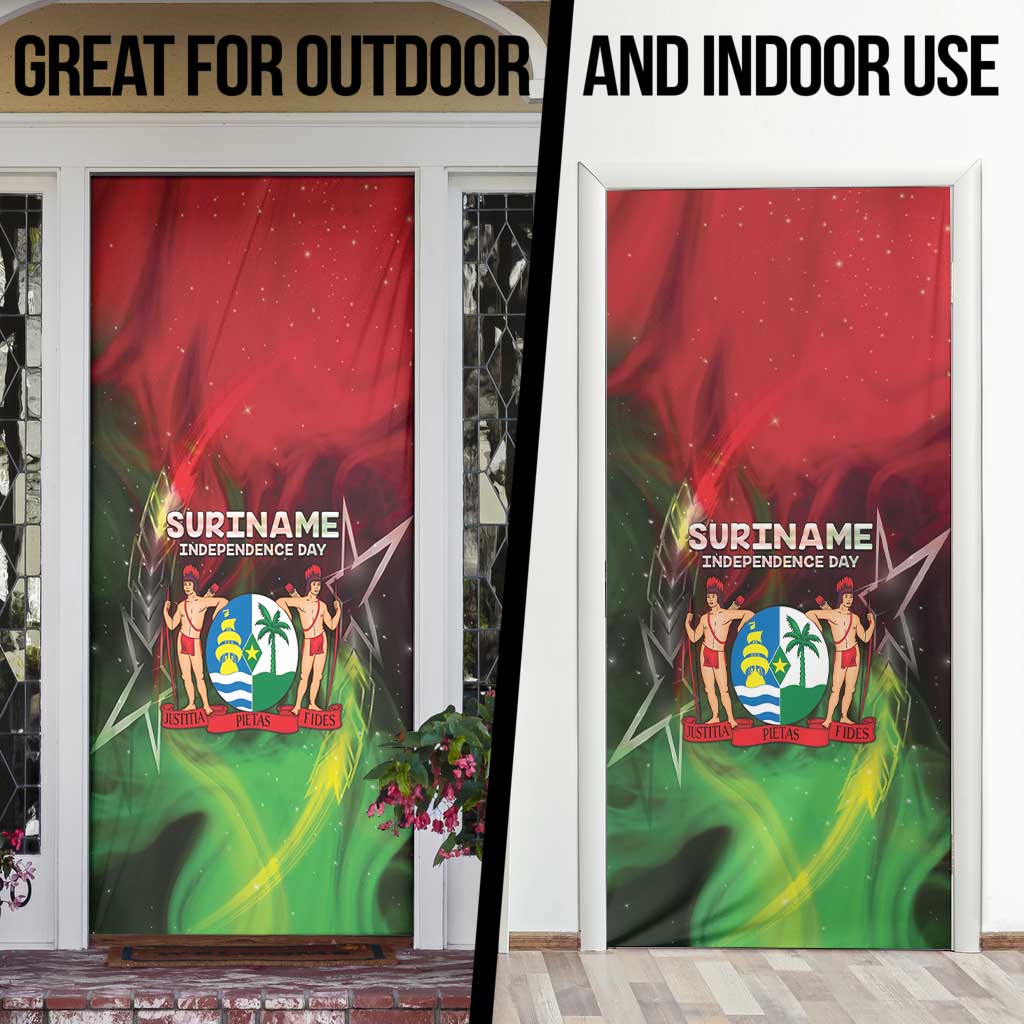 Suriname Independence Day Door Cover Wan Switi Srefidensi Dey - Wonder Print Shop