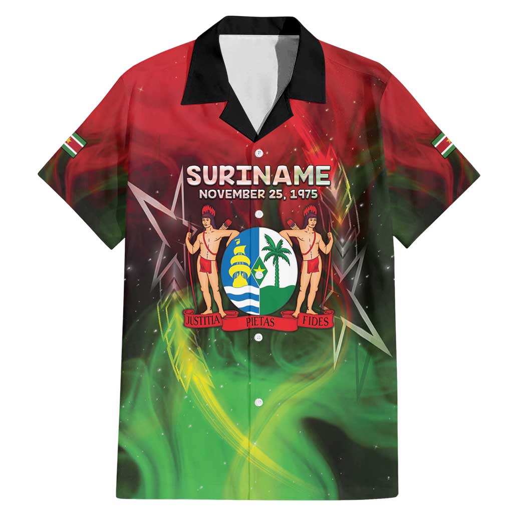 Suriname Independence Day Family Matching Mermaid Dress and Hawaiian Shirt Wan Switi Srefidensi Dey - Wonder Print Shop