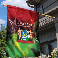Suriname Independence Day Garden Flag Wan Switi Srefidensi Dey - Wonder Print Shop