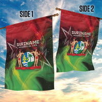 Suriname Independence Day Garden Flag Wan Switi Srefidensi Dey - Wonder Print Shop