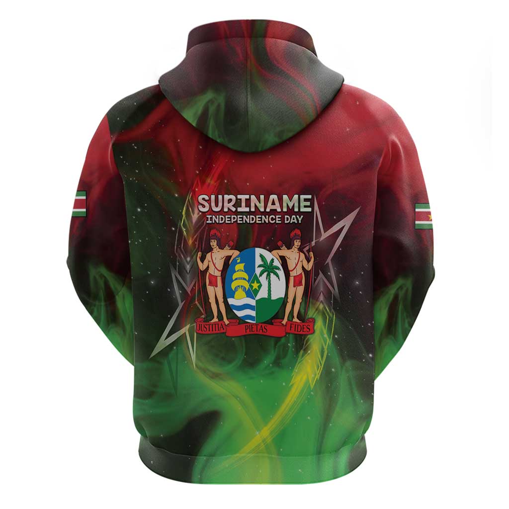 Suriname Independence Day Hoodie Wan Switi Srefidensi Dey - Wonder Print Shop