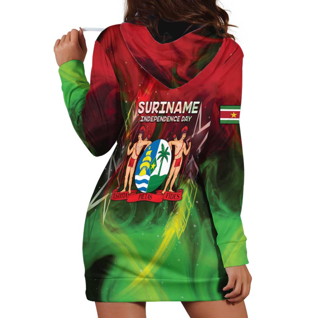 Suriname Independence Day Hoodie Dress Wan Switi Srefidensi Dey - Wonder Print Shop