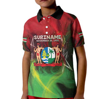 Suriname Independence Day Kid Polo Shirt Wan Switi Srefidensi Dey - Wonder Print Shop