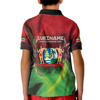 Suriname Independence Day Kid Polo Shirt Wan Switi Srefidensi Dey - Wonder Print Shop