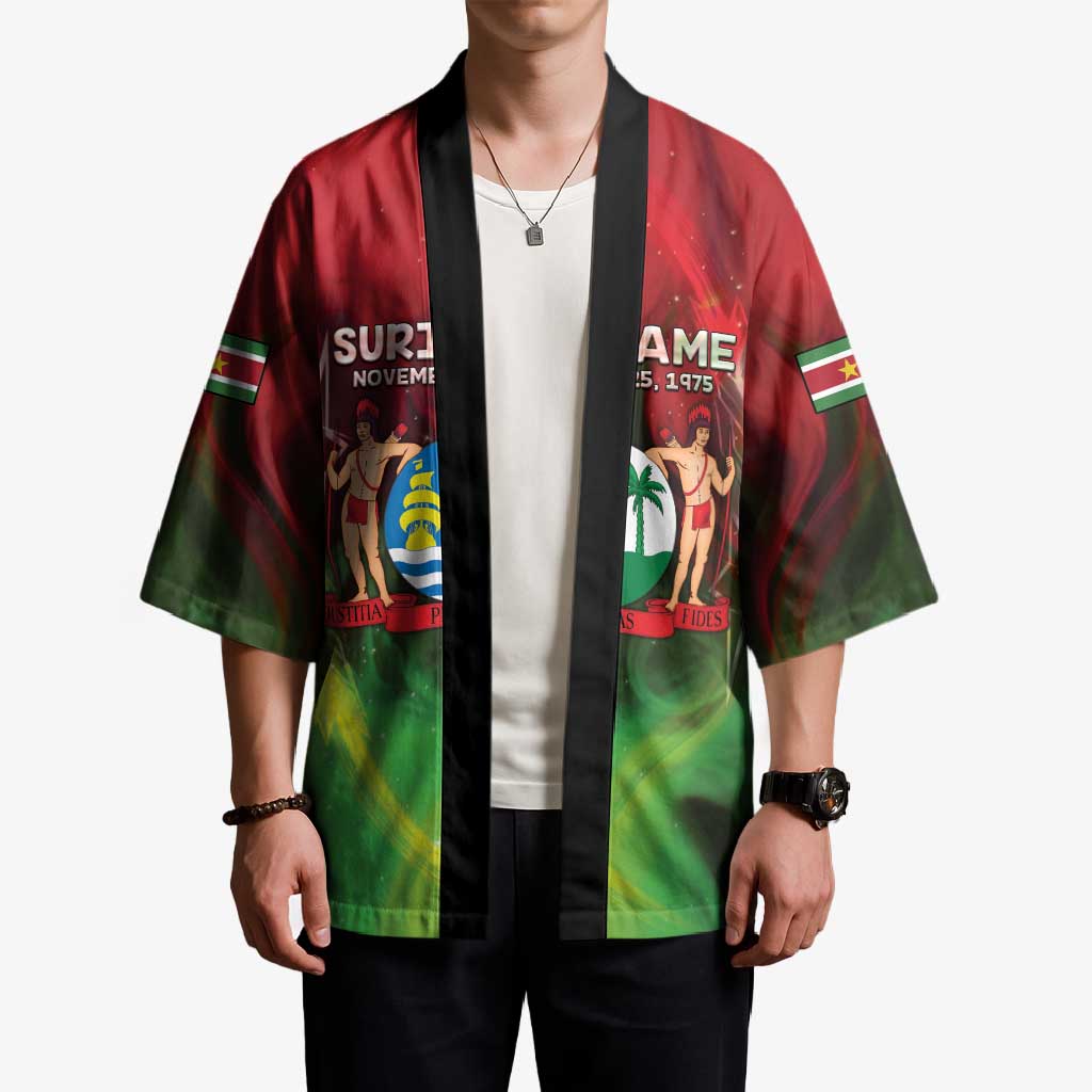 Suriname Independence Day Kimono Wan Switi Srefidensi Dey - Wonder Print Shop