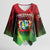 Suriname Independence Day Kimono Sleeve Blouse Wan Switi Srefidensi Dey - Wonder Print Shop