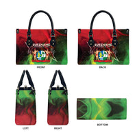 Suriname Independence Day Leather Bag Wan Switi Srefidensi Dey - Wonder Print Shop