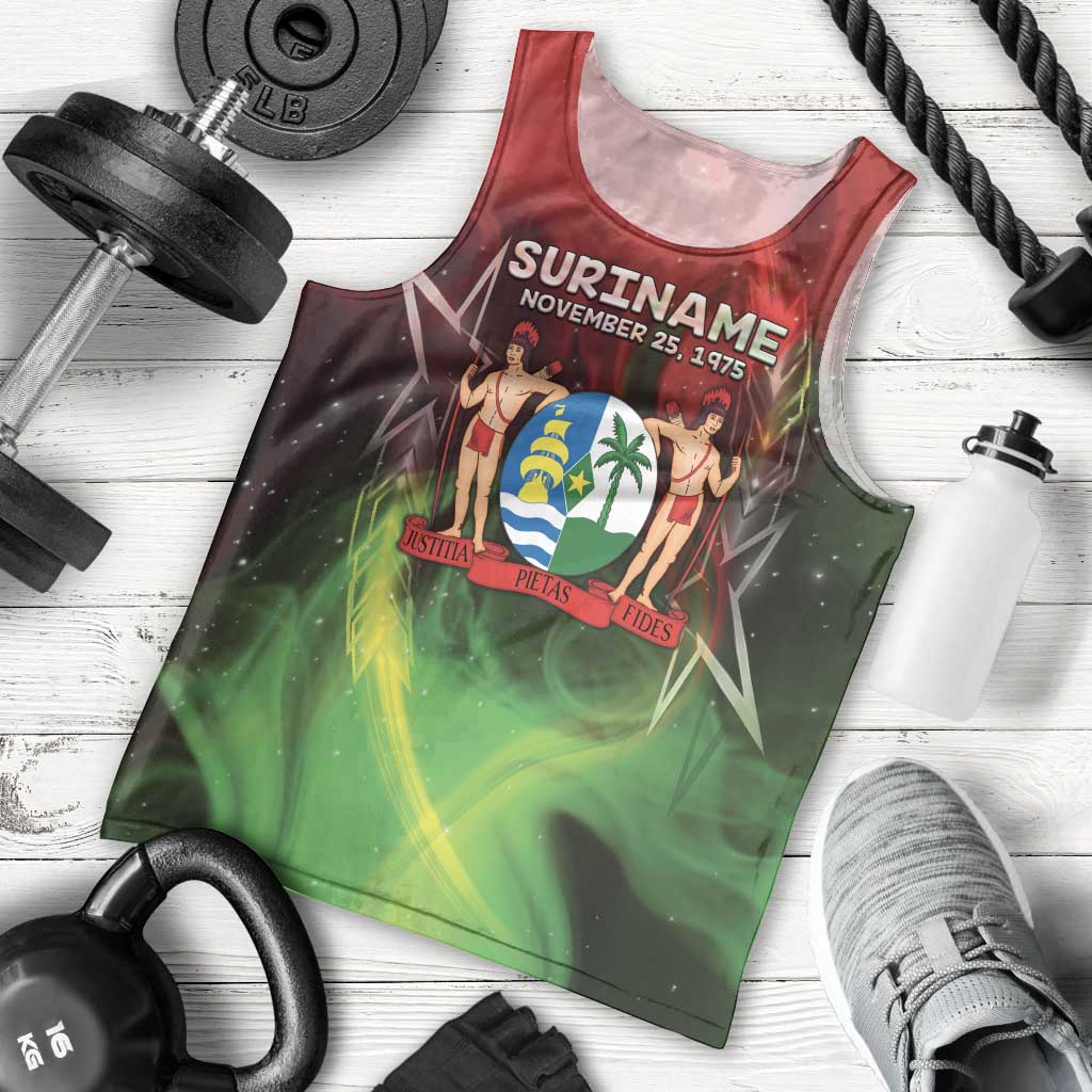 Suriname Independence Day Men Tank Top Wan Switi Srefidensi Dey - Wonder Print Shop