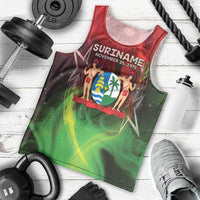 Suriname Independence Day Men Tank Top Wan Switi Srefidensi Dey - Wonder Print Shop