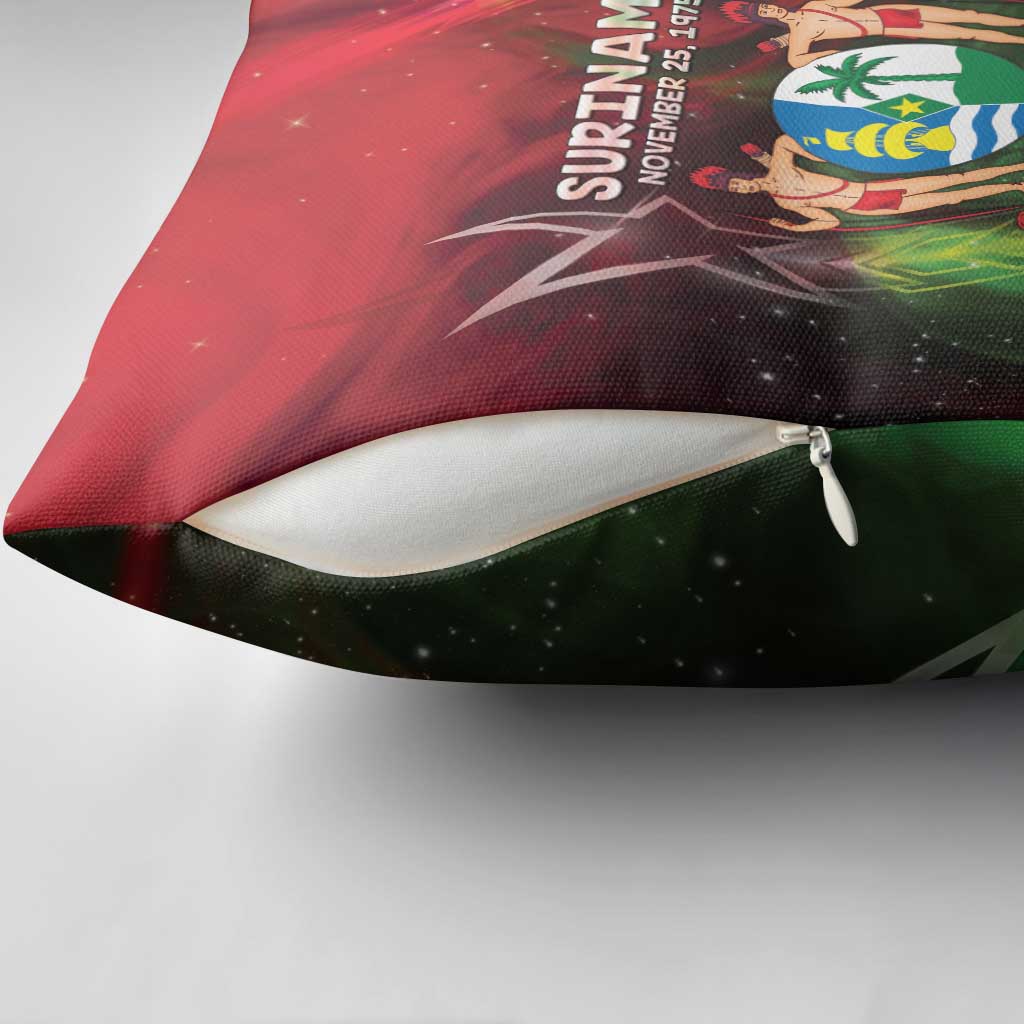 Suriname Independence Day Pillow Cover Wan Switi Srefidensi Dey - Wonder Print Shop
