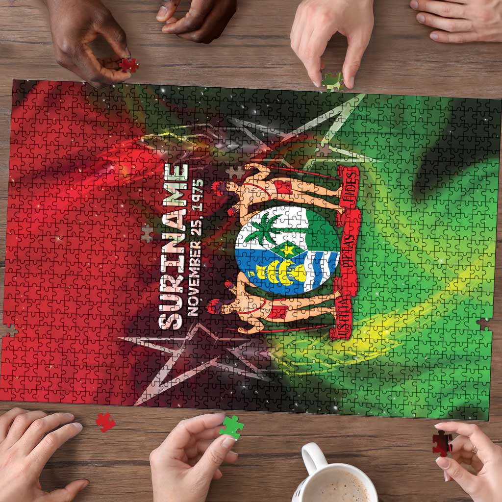 Suriname Independence Day Puzzle Wan Switi Srefidensi Dey - Wonder Print Shop