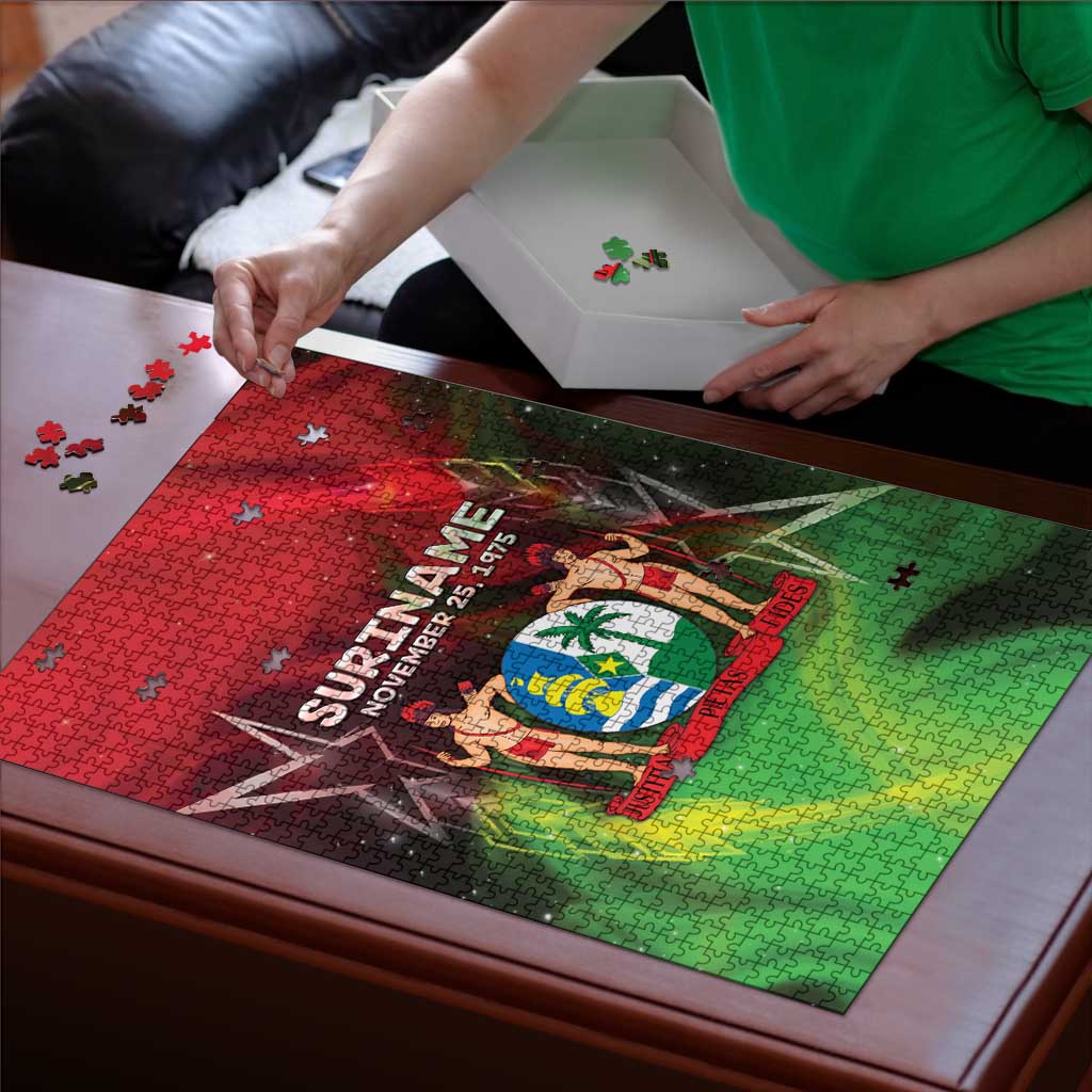 Suriname Independence Day Puzzle Wan Switi Srefidensi Dey - Wonder Print Shop